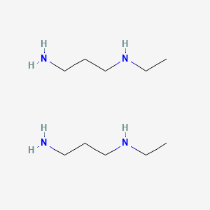 molecular formula C10H28N4 B1586951 Amines, N-tallow alkyltrimethylenedi- CAS No. 61791-55-7
