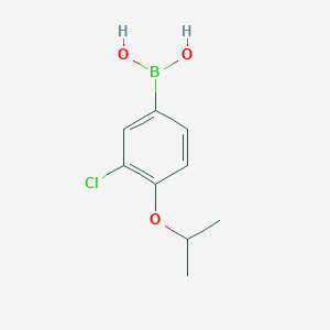 molecular formula C9H12BClO3 B1586958 3-氯-4-异丙氧基苯硼酸 CAS No. 480438-56-0