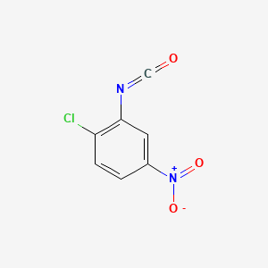 molecular formula C7H3ClN2O3 B1586966 2-Chloro-5-nitrophenyl isocyanate CAS No. 68622-16-2