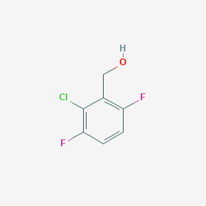 molecular formula C7H5ClF2O B1586976 (2-Chloro-3,6-difluorophenyl)methanol CAS No. 261762-44-1