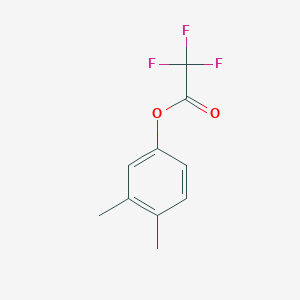 molecular formula C10H9F3O2 B158698 (3,4-Dimethylphenyl) 2,2,2-trifluoroacetate CAS No. 1957-55-7