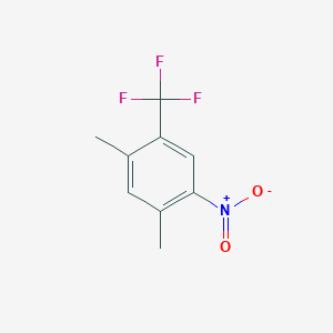 molecular formula C9H8F3NO2 B1586984 2,4-Dimethyl-5-nitrobenzotrifluoride CAS No. 261945-82-8