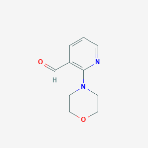 molecular formula C10H12N2O2 B1586990 2-Morpholinonicotinaldehyde CAS No. 465514-09-4