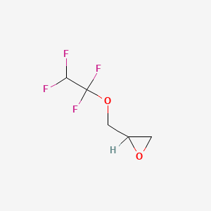 molecular formula C5H6F4O2 B1586992 2-(1,1,2,2-Tetrafluoroethoxymethyl)oxirane CAS No. 85567-21-1