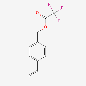 molecular formula C11H9F3O2 B1586993 4-Vinylbenzyl trifluoroacetate CAS No. 229956-99-4