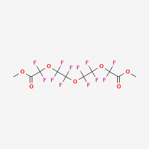 molecular formula C10H6F12O7 B1586996 Dimethyl perfluoro-3,6,9-trioxaundecane-1,11-dioate CAS No. 35910-59-9