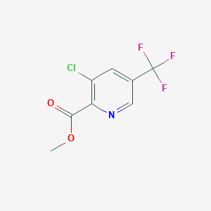 molecular formula C8H5ClF3NO2 B1586999 Methyl 3-chloro-5-(trifluoromethyl)pyridine-2-carboxylate CAS No. 655235-65-7