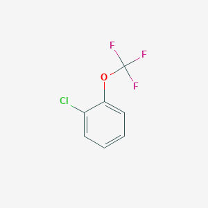 molecular formula C7H4ClF3O B1587001 1-Chloro-2-(trifluoromethoxy)benzene CAS No. 450-96-4
