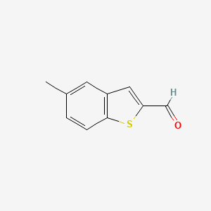 molecular formula C10H8OS B1587008 5-甲基-1-苯并噻吩-2-甲醛 CAS No. 27035-41-2
