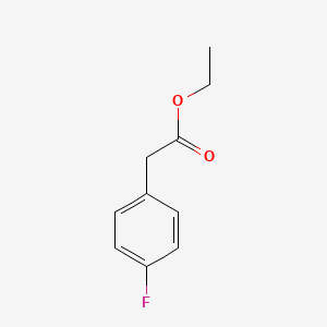 molecular formula C10H11FO2 B1587015 Ethyl 2-(4-fluorophenyl)acetate CAS No. 587-88-2
