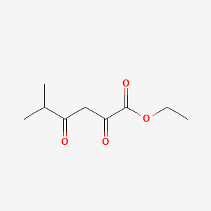 molecular formula C9H14O4 B1587017 Ethyl 5-methyl-2,4-dioxohexanoate CAS No. 64195-85-3