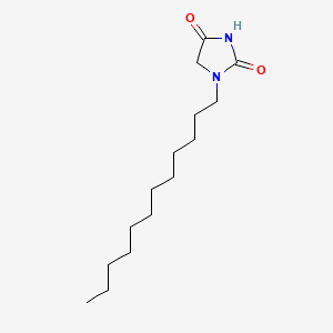 molecular formula C15H28N2O2 B1587023 1-Dodecylimidazolidine-2,4-dione CAS No. 85391-28-2