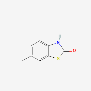 molecular formula C9H9NOS B1587025 4,6-Dimethyl-2(3H)-benzothiazolone CAS No. 80567-67-5