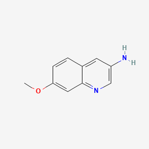 molecular formula C10H10N2O B1587027 7-Methoxyquinolin-3-amine CAS No. 87199-83-5