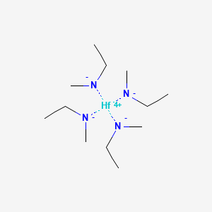 molecular formula C12H32HfN4 B1587031 Tetrakis(ethylmethylamido)hafnium(IV) CAS No. 352535-01-4