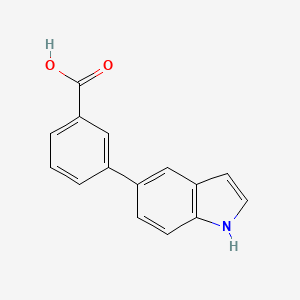 3-(1H-indol-5-yl)benzoic Acid