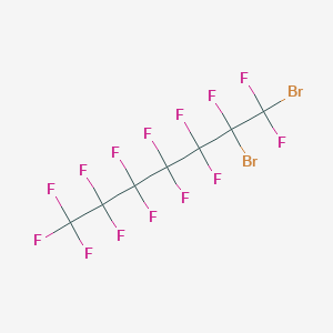molecular formula C7Br2F14 B1587040 1,2-Dibromoperfluoroheptane CAS No. 678-32-0