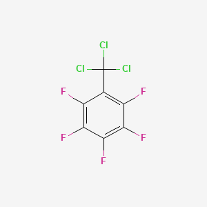 molecular formula C7Cl3F5 B1587047 Pentafluoro(trichloromethyl)benzene CAS No. 778-34-7