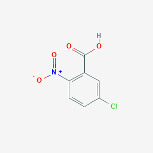 molecular formula C7H4ClNO4 B158705 5-氯-2-硝基苯甲酸 CAS No. 2516-95-2