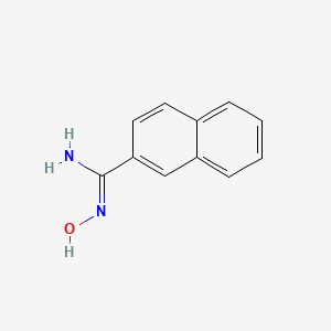 molecular formula C11H10N2O B1587052 N'-hydroxy-2-naphthalenecarboximidamide CAS No. 64893-54-5