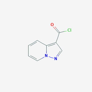 molecular formula C8H5ClN2O B1587055 Pyrazolo[1,5-a]pyridine-3-carbonyl chloride CAS No. 78933-24-1