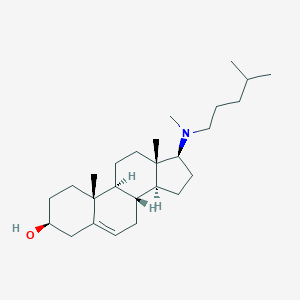 molecular formula C26H45NO B158706 20-Azacholesterol CAS No. 1973-59-7