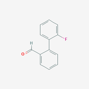 molecular formula C13H9FO B1587069 2'-氟联苯-2-甲醛 CAS No. 223575-95-9