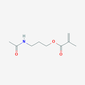 molecular formula C9H15NO3 B158707 3-Acetamidopropyl methacrylate CAS No. 133651-68-0