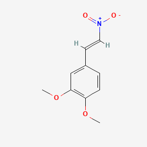 molecular formula C10H11NO4 B1587075 3,4-Dimethoxy-b-nitrostyrene CAS No. 4230-93-7
