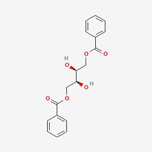 molecular formula C18H18O6 B1587076 (2S,3S)-2,3-Dihydroxybutane-1,4-diyl dibenzoate CAS No. 929558-08-7
