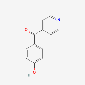molecular formula C12H9NO2 B1587086 (4-Hydroxyphenyl)(4-pyridyl)methanone CAS No. 51246-77-6