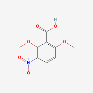 molecular formula C9H9NO6 B1587088 2,6-Dimethoxy-3-nitrobenzoic acid CAS No. 55776-17-5