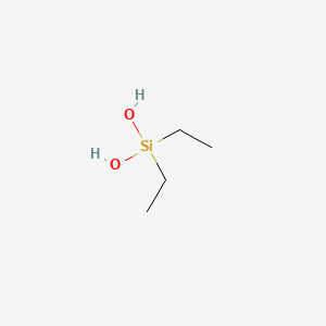 molecular formula C4H12O2Si B1587089 Diethylsilanediol CAS No. 63148-61-8