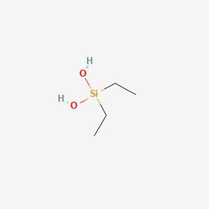 molecular formula C4H12O2Si B1587089 Siloxanes and Silicones, di-Et CAS No. 63148-61-8
