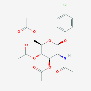 4-Chlorophenyl 2-acetamido-3,4,6-tri-O-acetyl-2-deoxy-b-D-glucopyranoside