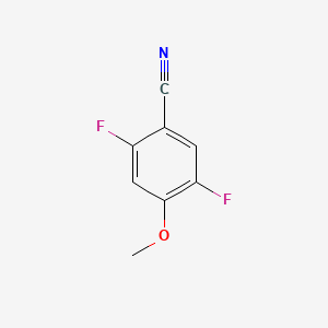 molecular formula C8H5F2NO B1587112 2,5-Difluoro-4-methoxybenzonitrile CAS No. 1007605-44-8