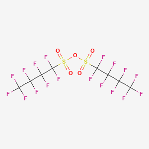 molecular formula C8F18O5S2 B1587121 1,1,2,2,3,3,4,4,4-Nonafluorobutane-1-sulphonic anhydride CAS No. 36913-91-4