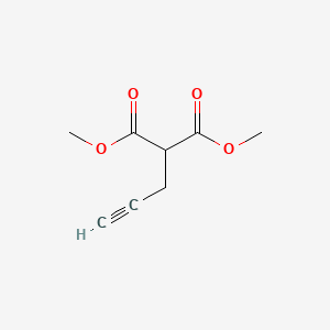molecular formula C8H10O4 B1587142 二甲基炔丙基丙二酸酯 CAS No. 95124-07-5