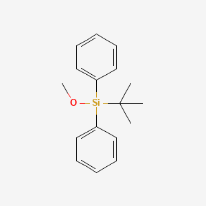 molecular formula C17H22OSi B1587147 Tert-butyl(methoxy)diphenylsilane CAS No. 76358-47-9