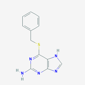 molecular formula C12H11N5S B158715 6-Benzylthioguanine CAS No. 1874-58-4