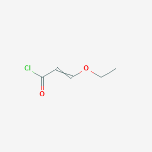 molecular formula C5H7ClO2 B1587152 (E)-3-Ethoxyacryloyl chloride CAS No. 6191-99-7