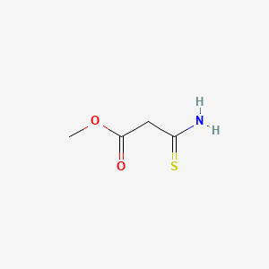 molecular formula C4H7NO2S B1587162 Methyl 3-amino-3-thioxopropanoate CAS No. 689-09-8