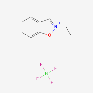 molecular formula C9H10BF4NO B1587166 N-Ethylbenzisoxazolium tetrafluoroborate CAS No. 4611-62-5