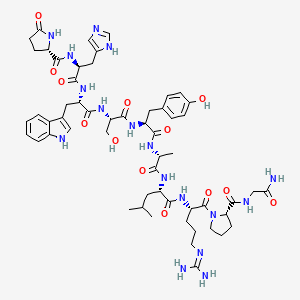 B1587172 6-D-Ala-gonadorelin CAS No. 51230-19-4