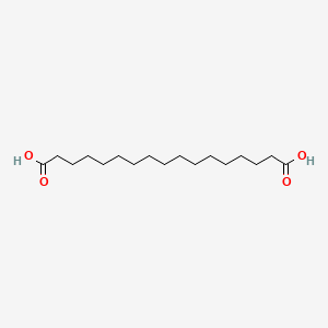 molecular formula C17H32O4 B1587174 Heptadecanedioic acid CAS No. 2424-90-0