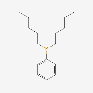 B1587178 Dipentylphenylphosphine CAS No. 71501-08-1