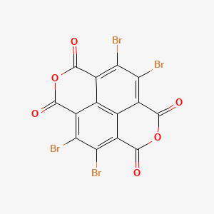 molecular formula C14Br4O6 B1587181 4,5,9,10-Tetrabromoisochromeno[6,5,4-def]isochromene-1,3,6,8-tetraone CAS No. 299962-88-2