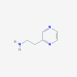 molecular formula C6H9N3 B1587184 2-(Pyrazin-2-yl)ethanamine CAS No. 5321-59-5