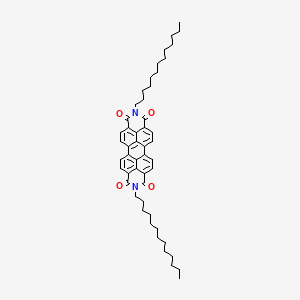 molecular formula C50H62N2O4 B1587187 N,N'-Ditridecyl-3,4,9,10-perylenetetracarboxylic diimide CAS No. 95689-92-2