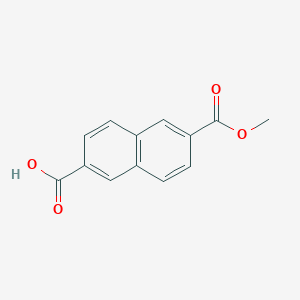 B1587189 6-(Methoxycarbonyl)-2-naphthoic acid CAS No. 7568-08-3